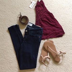 Hollister Rinse Super Skinny Jeans