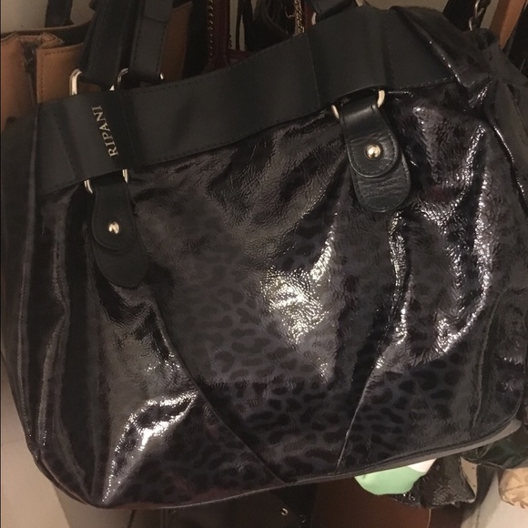 Purple handbag