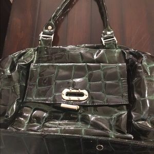 Green handbag