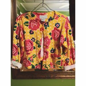 Floral Vintage Cardigan🐞