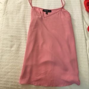 Baby pink TOPSHOP shirt
