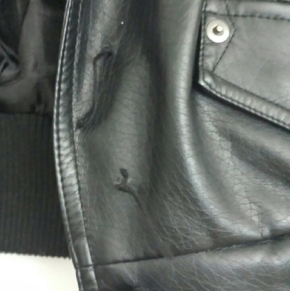 A pleather jacket - Picture 2 of 3