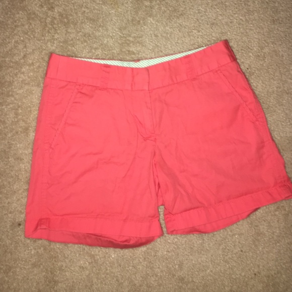 4" J. Crew Chino shorts