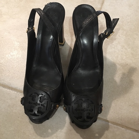 Tory burch sling backs. Size 10.