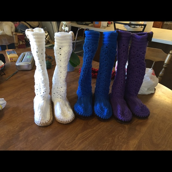 Lady\'s lace boots