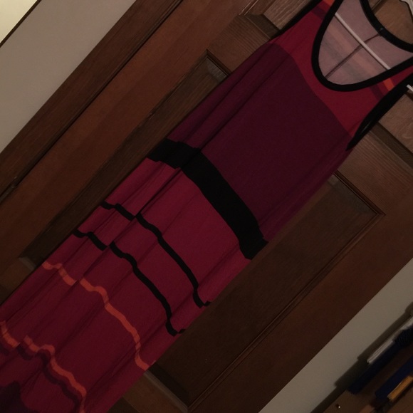 Striped GAP maxi dress.  Size small