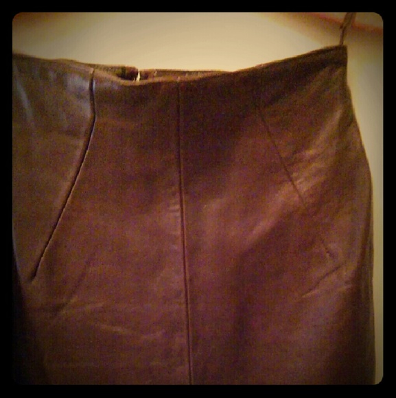 vintage leather shirt