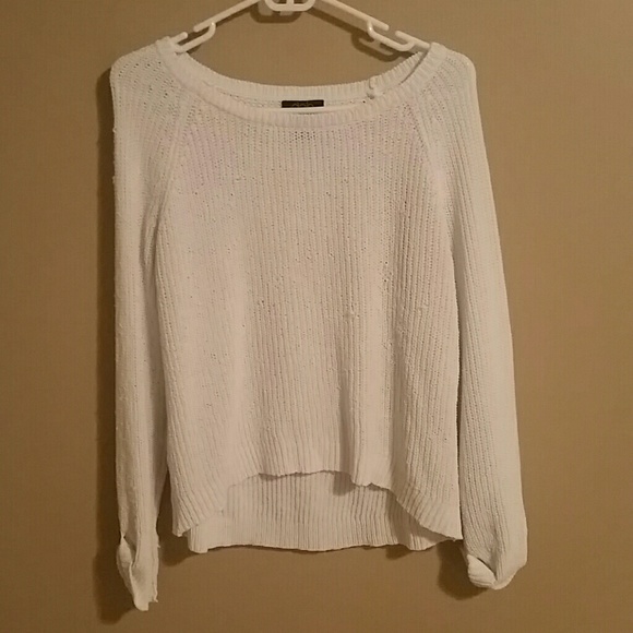 Comfy white deb sweater