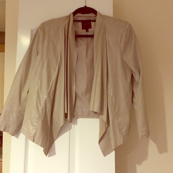 The limited gold blazer