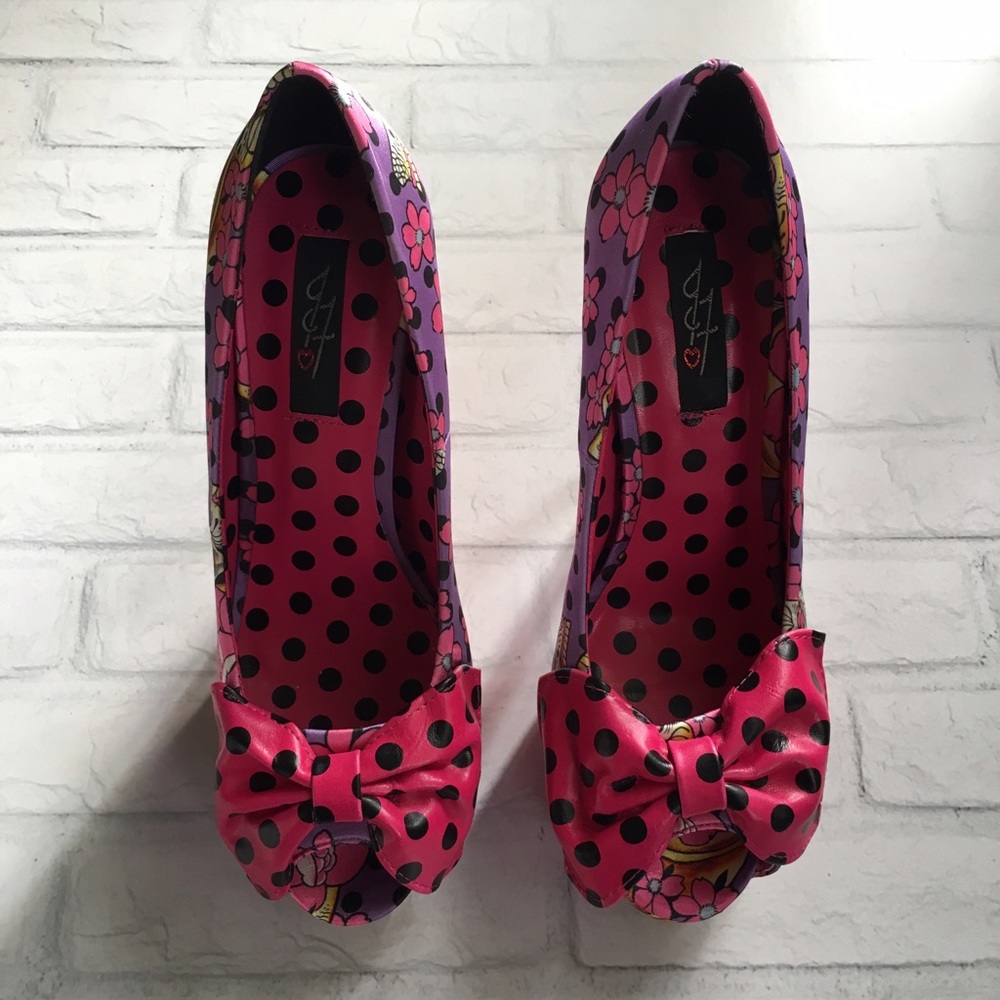 Iron fist skull fiesta skull platform polka dot - Picture 3 of 4