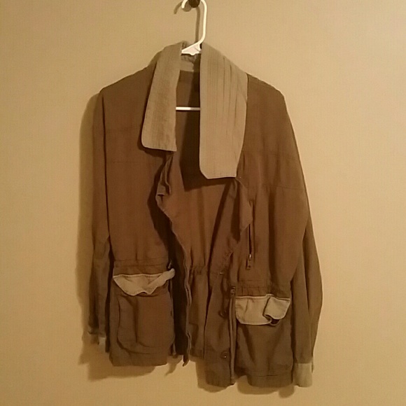 Forever 21 Jackets & Blazers - Army green coat forever 21