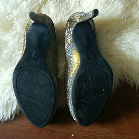 Shimmer Platform Pumps - Picture 2 of 4