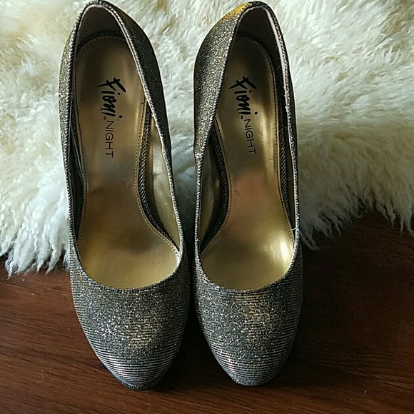 Shimmer Platform Pumps - Picture 3 of 4