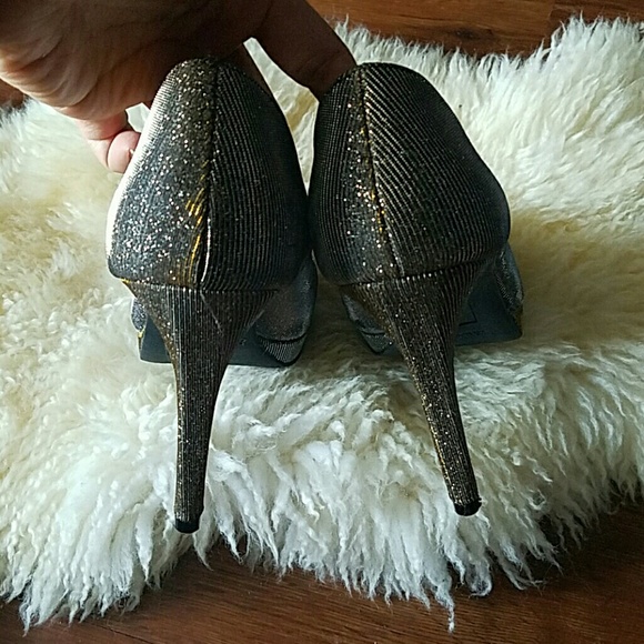 Shimmer Platform Pumps - Picture 4 of 4