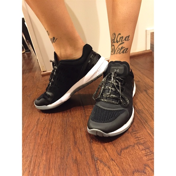 Once worn under Armour running shoes