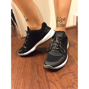 Once worn under Armour running shoes
