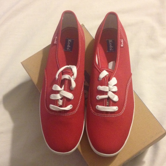 Keds Champion Red Canvas US W sz9