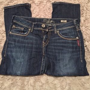 Silver Jeans Capri