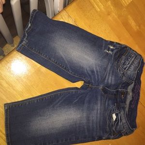 Delia's Bermuda jean shorts