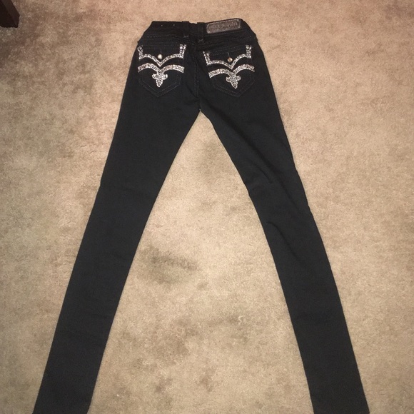 Rock Revival Karla black skinny denim