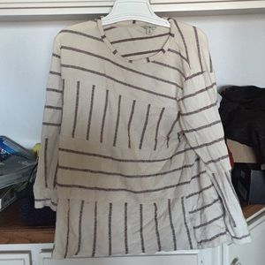 Lucky Brand Long Sleeve Striped Top
