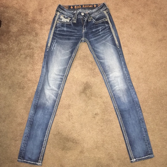 Rock Revival Kai Skinny denim size 26