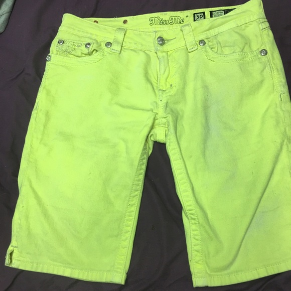 Miss Me Bermuda shorts