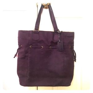 Purple Neiman Marcus Tote