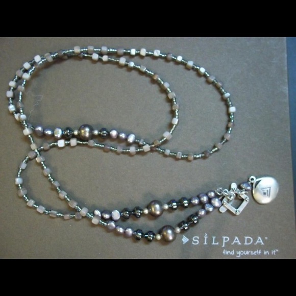 Silpada Gray Hematite Necklace