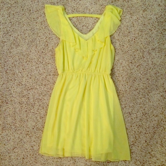 Rue 21 yellow summer dress