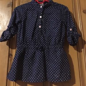 cute navy blue shirt