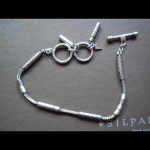 Multi-finish Sterling Silver Silpada Bracelet