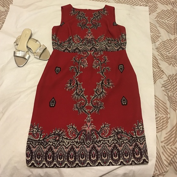 Talbots Womens  Sleeveless  Sheath Dress