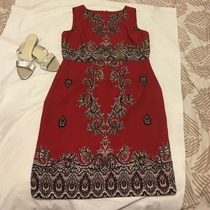 Talbots Womens  Sleeveless  Sheath Dress