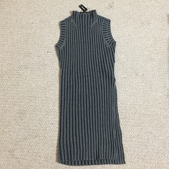 Express sleeveless turtle neck shirt/dress