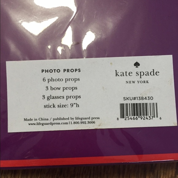 Kate Spade Glasses and Bows Photo Props - Picture 2 of 2