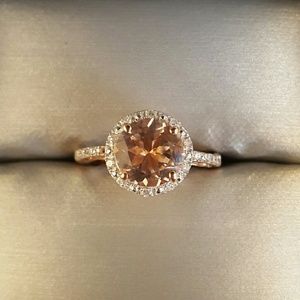 Morganite Rosegold Ring