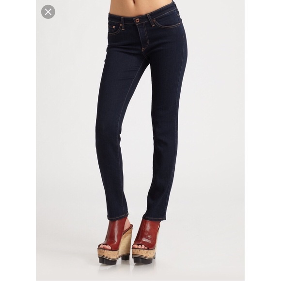AG - optima mid-rise cigarette jeans