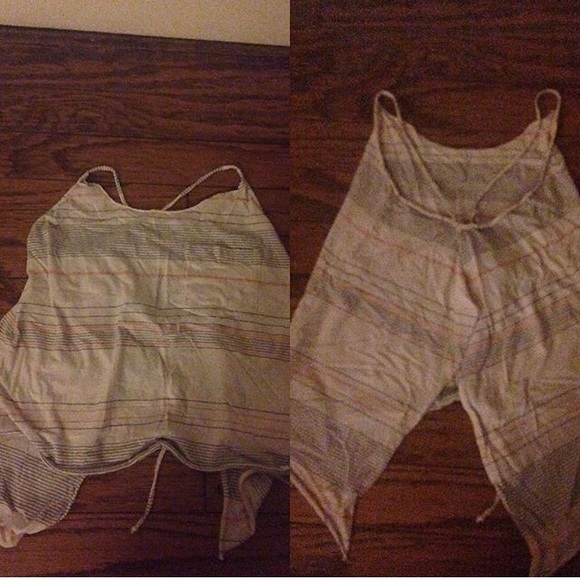 Spaghetti strap with open back