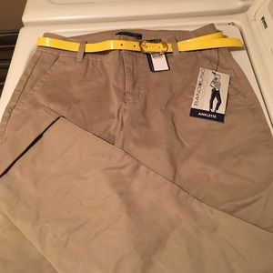 NEW BANDOLINO Cotton Anklet Pants