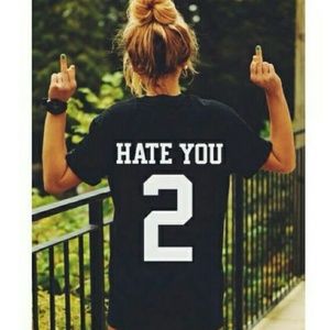 🍒COMING SOON🍒  HATE YOU 2 T-SHIRT