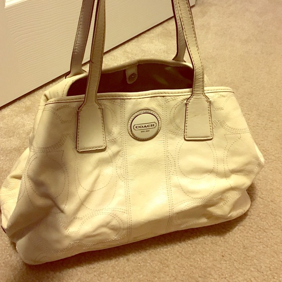 White Coach tote