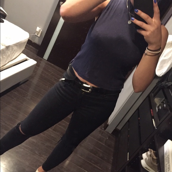 Top shop purple shirt