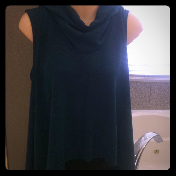 Midnight Blue Blouse