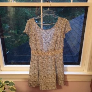 Printed floral dress