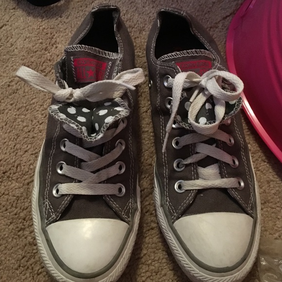 Grey Converse