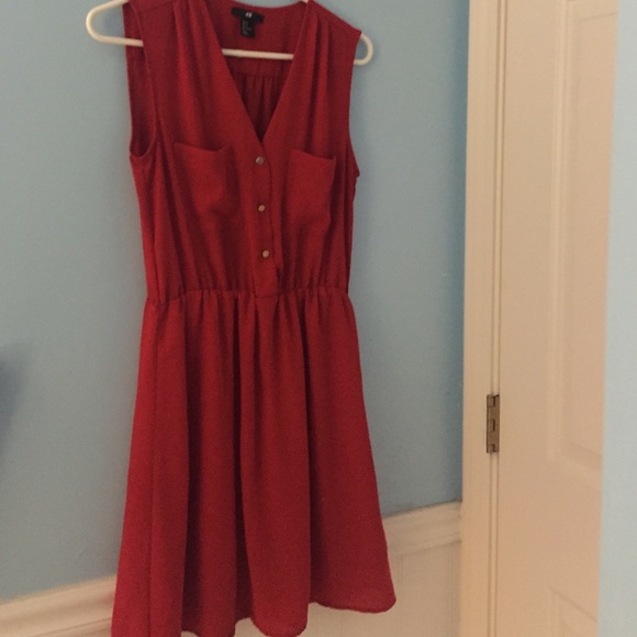 Red dress