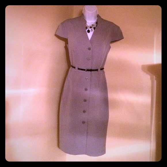 Button down dress