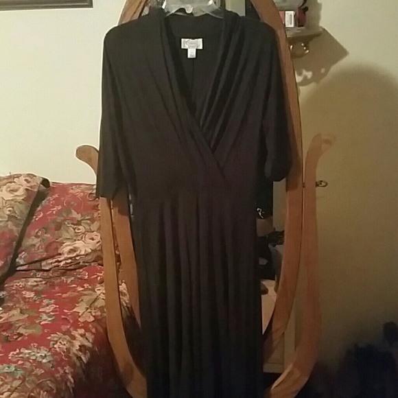 Brown Cotton Dress
