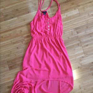 Coral dress
